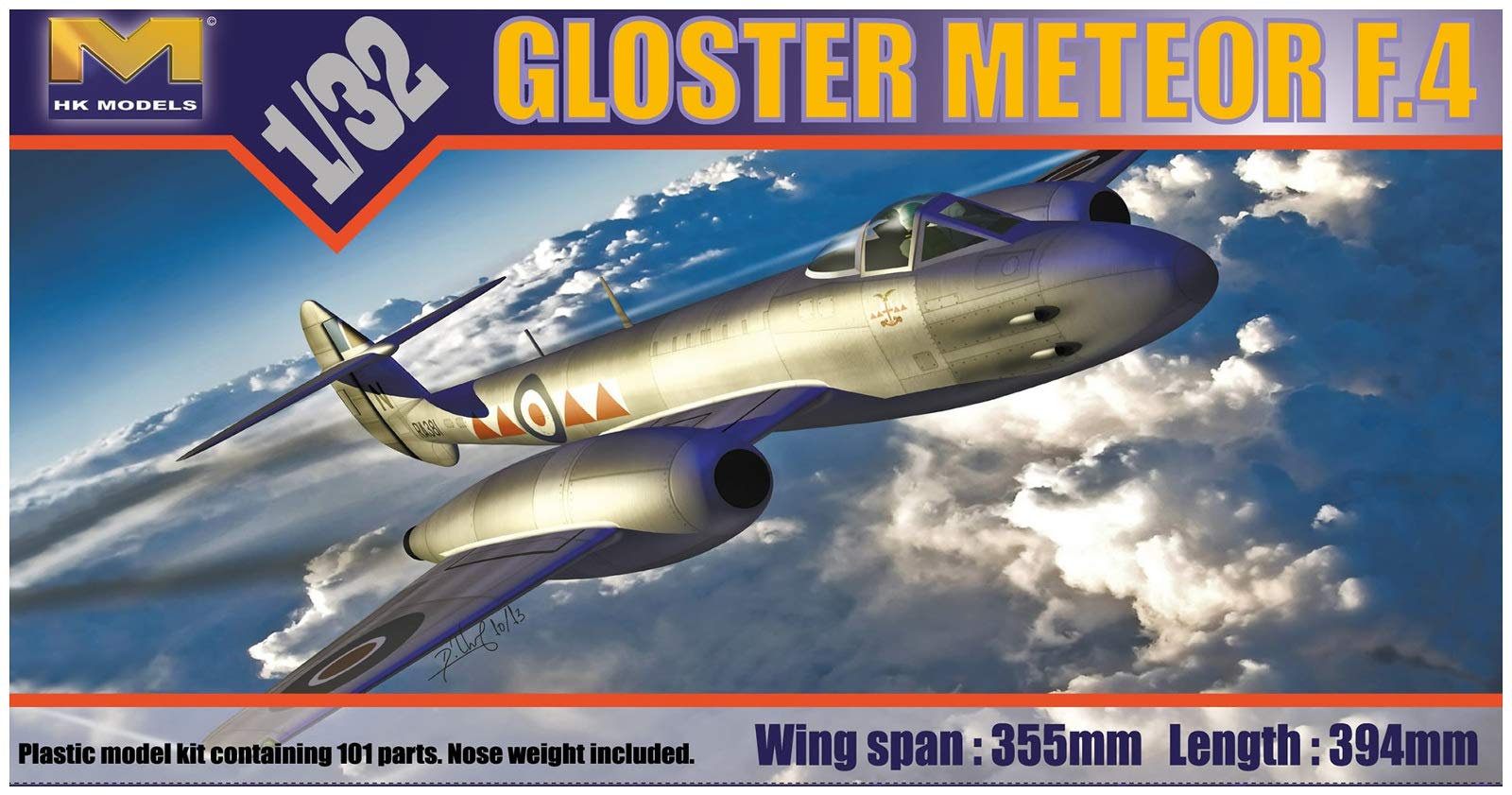 HK Models  01E06 Gloster Meteor F.4 1/32