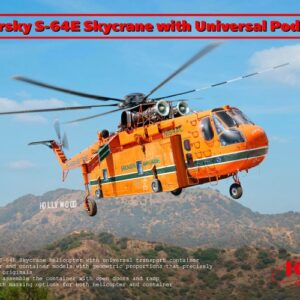 ICM 53059 S-64E Skycrane with Universal Pod 1/35