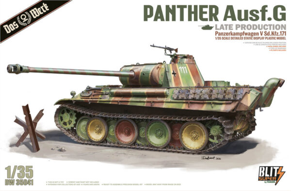 03 Das Werk DW35041 Panther Ausf. G Late Prod. Super Blitz AANBIEDING 1/35