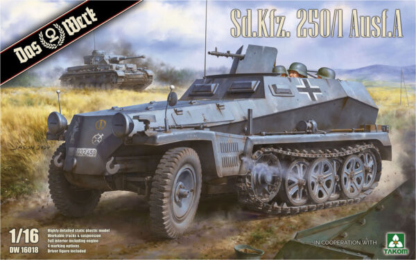 04 Das Werk DW16018 Sd.Kfz. 250/1 Ausf. A 1/16