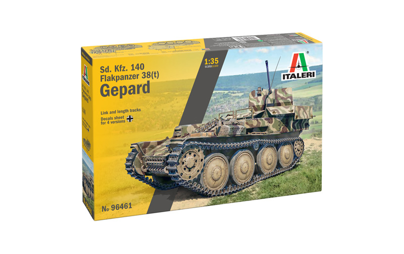 Italeri 96461 Sd.Kfz. 140 Flakpanzer 38(t) Gepard 1/35
