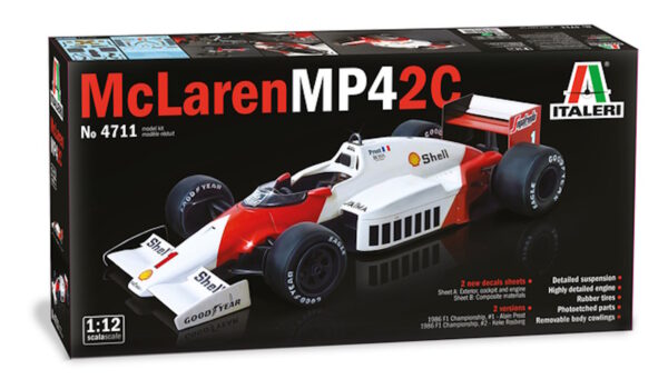 Italeri 4711 McLaren MP4 2C Prost / Rosberg 1/12