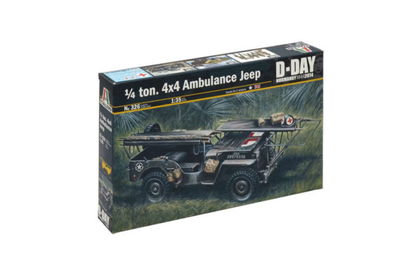 Italeri 326  Ambulance Jeep 1/35