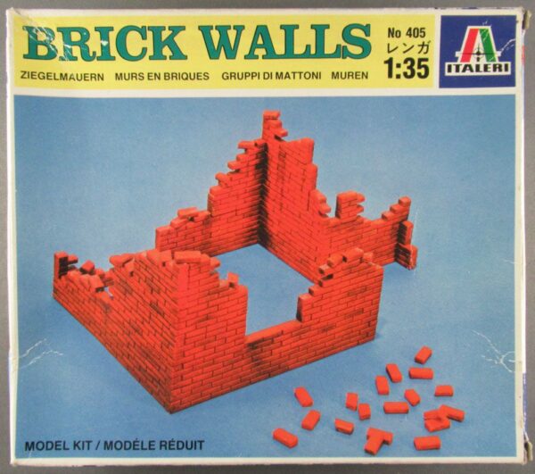 Italeri 405 Brick Walls 1/35