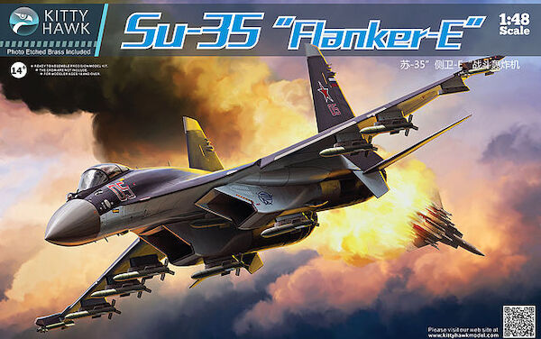 02 Kitty Hawk KH80142 Su-35 "Flanker-E" 1/48