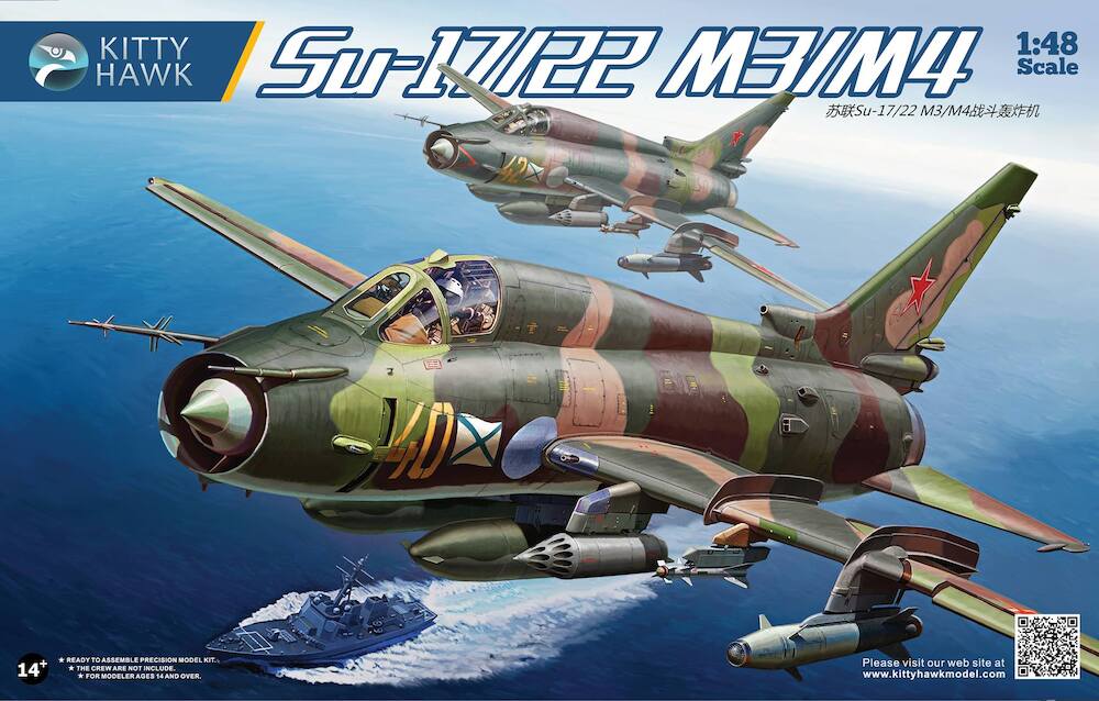 Kitty Hawk KH80144 Sukhoi Su-17 M3/M4 Fitter-K 1/48