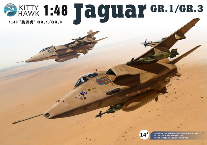 Kitty Hawk KH80106 Sepecat Jaguar GR.1 / GR.3 1/48