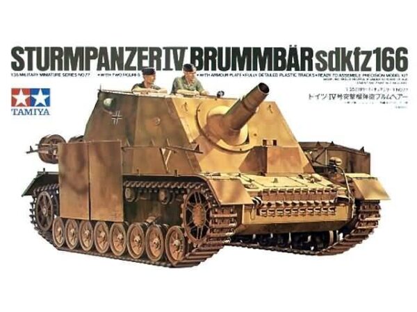 Tamiya 35077 Sturmpanzer IV Brummbär Sd.Kfz. 166 1/35