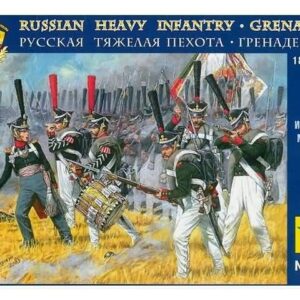 Zvezda 8020 Russian Heavy Infantry Grenadiers 1812-1814 1/72