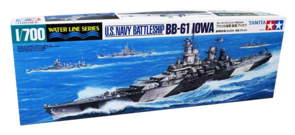 Tamiya 31616 U.S. Navy Battleship BB-61 Iowa 1/700