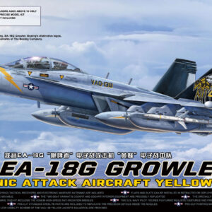 Meng LS-019 Boeing EA-18G Growler Electronic Attack Aircraft Yellow Jackets 1/48
