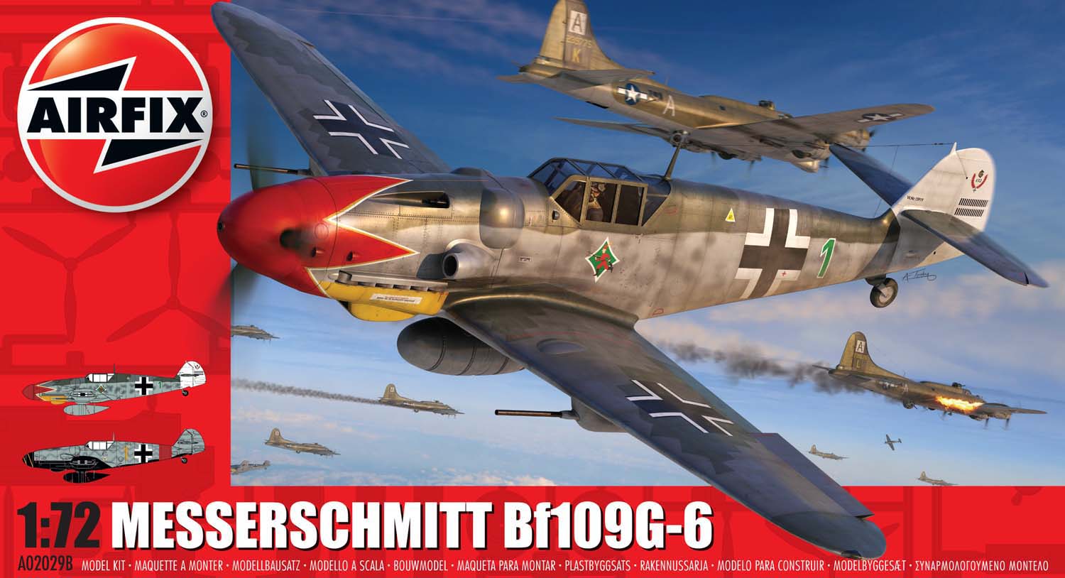 Airfix A02029B Messerschmitt Bf109G-6 1/72