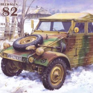 01 Meng VS-016 Type 82 German Pkw.K1 Kübelwagen (Eastern Front) 1/35