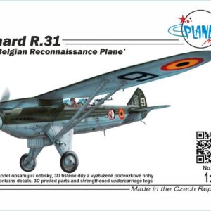Planet Models no. 286 Renard R.31 'Belgian Reconnaissance Plane' 1/48