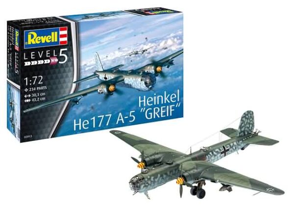 Revell 03913 Heinkel He177 A-5 "Greif" 1/72 - Afbeelding 2