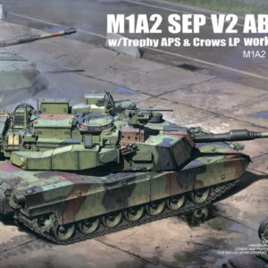 Rye Field Model 5156 M1A2 SEP V2 Abrams w/Trophy APS & Crows LP workable tracks 1/35