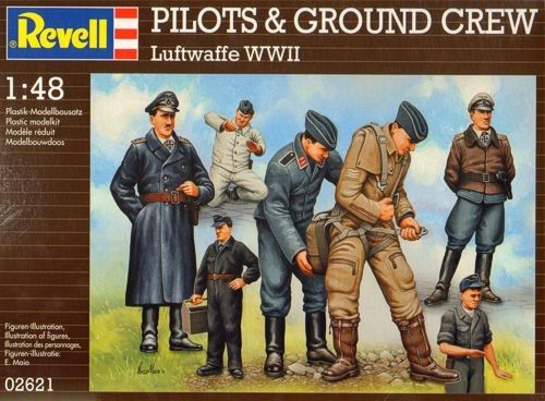 Revell 02621 Pilots & Ground Crew Luftwaffe WWII 1/48