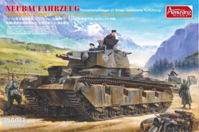 Amusing Hobby 35A003 Neubaufahrzeug Panzerkampfwagen VI Krupp 1/35