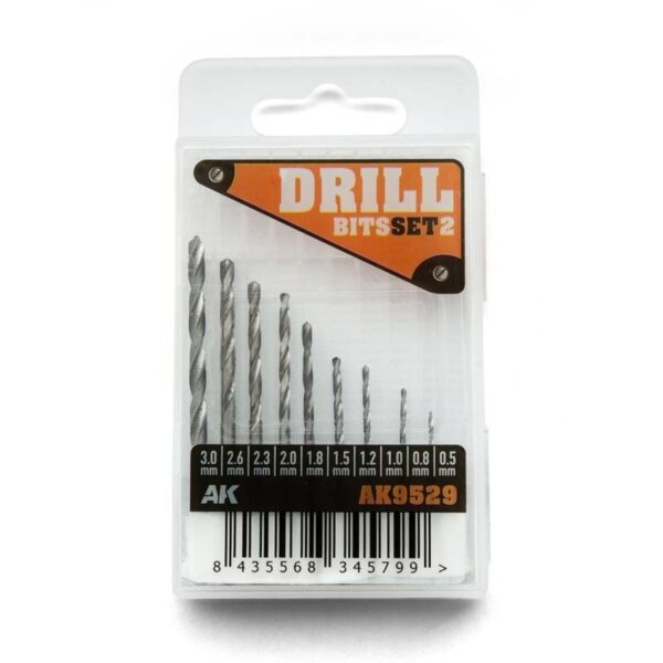 AK9529 Drill Bits Set 2