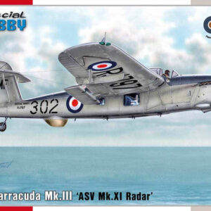 Special Hobby SH 72408 Fairey Barracuda Mk.III 'ASV Mk.XI Radar' 1/72
