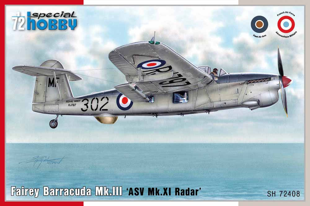 Special Hobby SH 72408 Fairey Barracuda Mk.III 'ASV Mk.XI Radar' 1/72