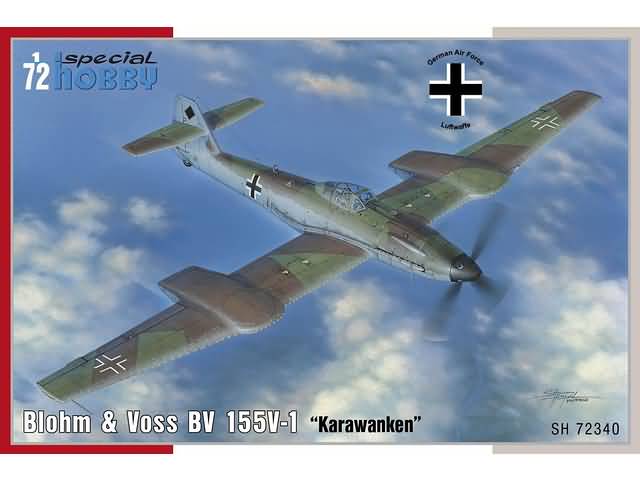 Special Hobby SH 72340 Blohm & Voss BV 155V-1 "Karawanken" 1/72