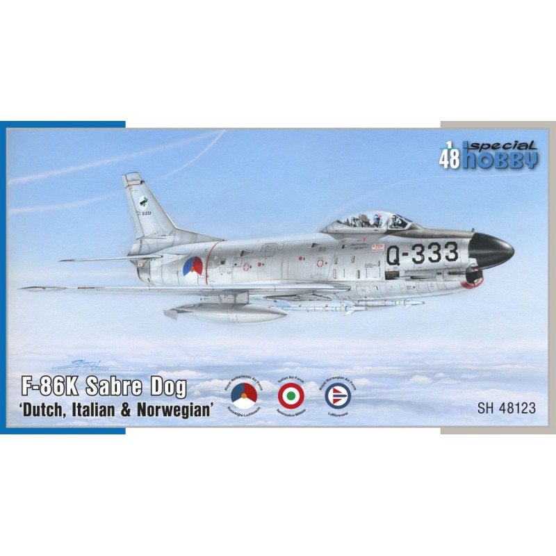 Special Hobby SH 48123 F-86K Sabre Dog “Dutch, Italian & Norwegian” 1/48