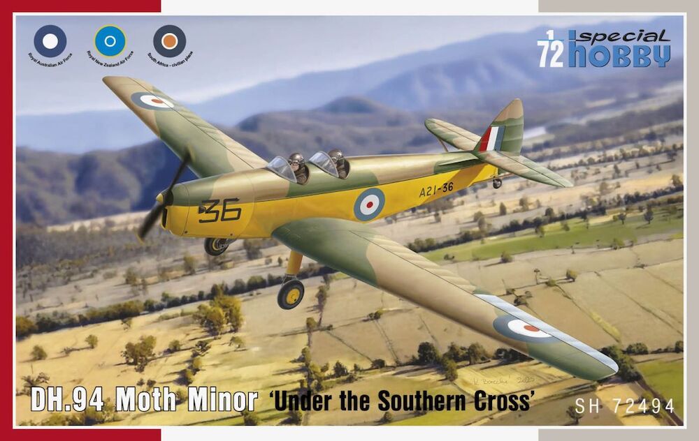 Special Hobby SH 72494 DH.94 Moth Minor 'Under the Southern Cross' 1/72