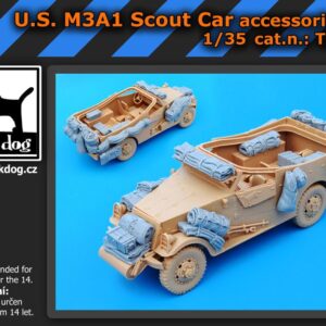 Blackdog T35049 U.S. M3A1 Scout Car Accessories Set 1/35