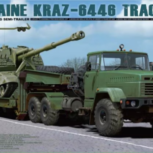 Takom 2019 Ukraine KRAZ-6446 Tractor w/ChMZAP-5247G Semi-Trailer 1/35