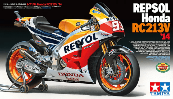 Tamiya 14130 Repsol Honda RC213V '14 1/12