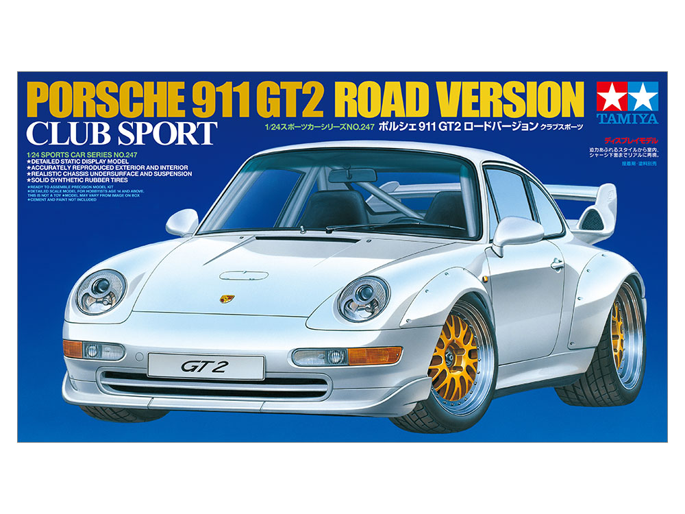Tamiya 24247 Porsche 911 GT2 Road Version 1/24