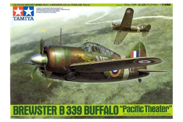 Tamiya 61094 Brewster B-339 Buffalo "Pacific Theater" 1/48