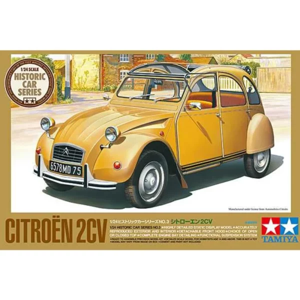 Tamiya 89654 Citroën 2CV 1/24