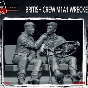 Thunder Model F35008 British Crew M1A1 Wrecker 1/35