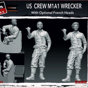 Thunder Model F35009 US Crew M1A1 Wrecker 1/35