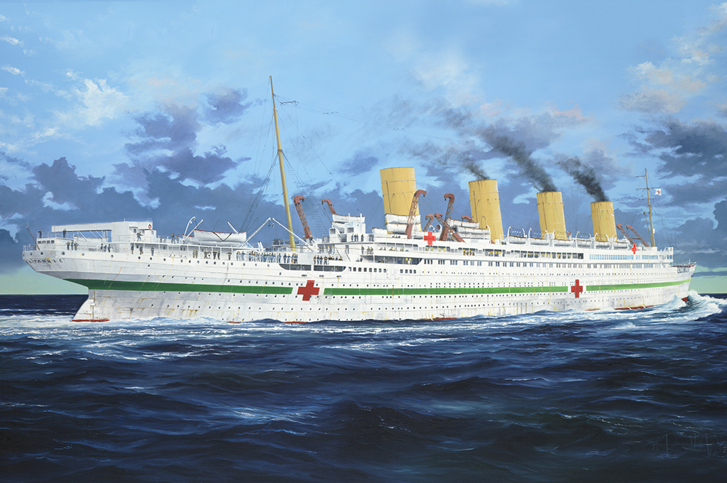 03 Trumpeter 03721 HMHS Britannic 1/200