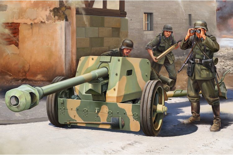 04 I Love Kit 61608 German PaK 40 7.5cm Anti-Tank Gun 1/16