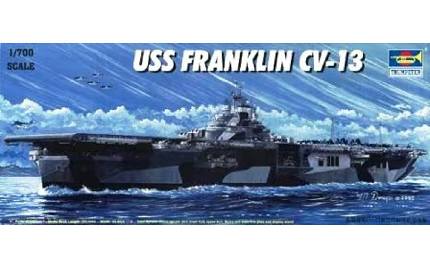 Trumpeter 05730 USS Franklin CV-13 1/350
