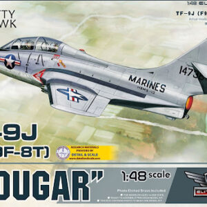 Kitty Hawk KH80129 TF-9J (F9F-8T) "Cougar" 1/48