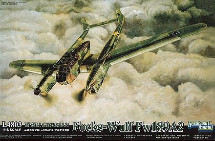 G.W.H.  no. L4803 WWII German Focke-Wulf Fw189A2 1/48