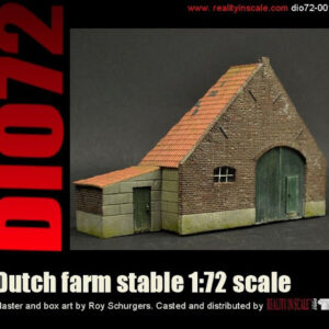 Reality in Scale no. 72001 Dutch Farm Stable 1/72