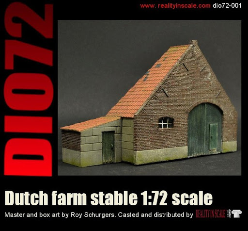Reality in Scale no. 72001 Dutch Farm Stable 1/72