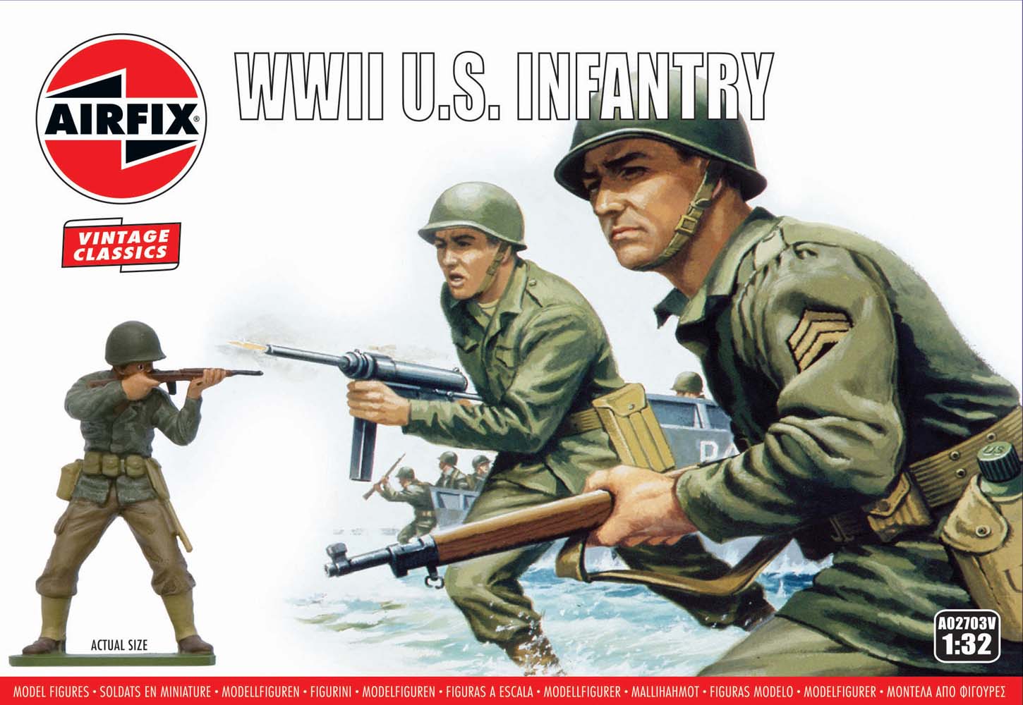 Airfix A02703V WWII U.S. Infantry 1/32