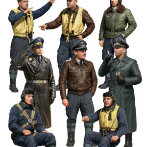 MiniArt 49026 Luftwaffe Pilots & Command Staff 1/48